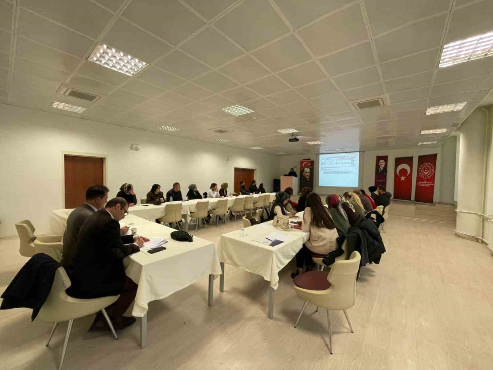 G&uuml;m&uuml;şhane&rsquo;de kadına y&ouml;nelik şiddetle m&uuml;cadele &ccedil;alıştayı d&uuml;zenlendi
