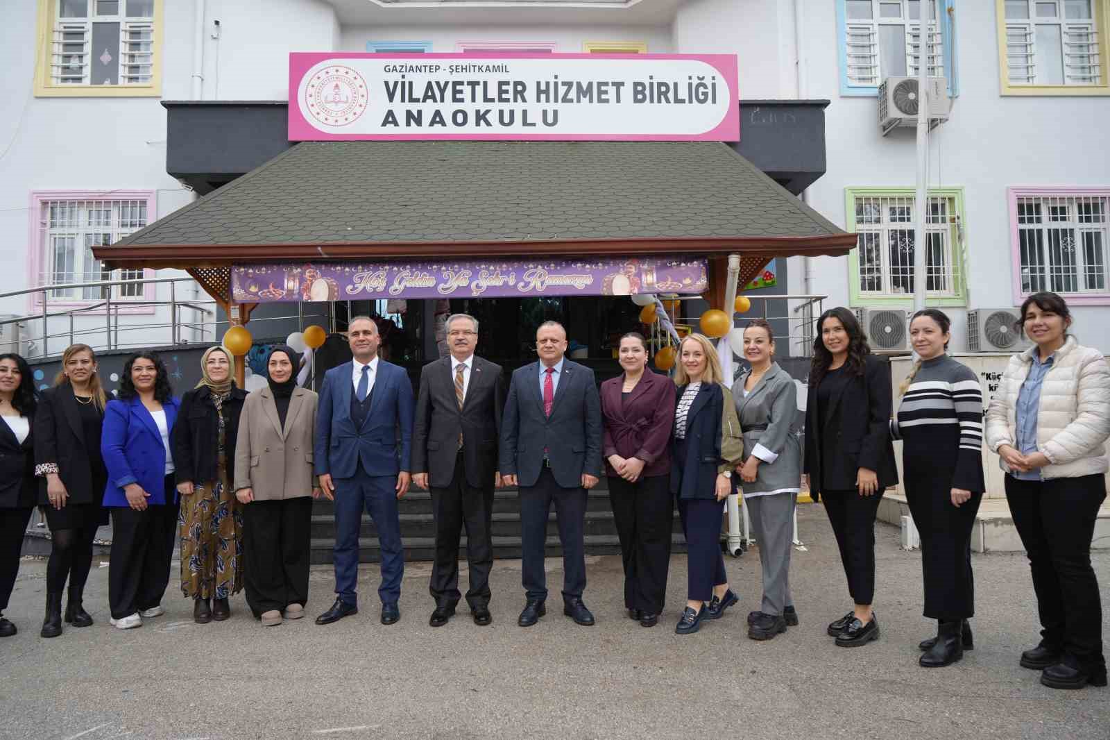 Gaziantep&rsquo;te minikler ramazan atmosferini yaşadı
