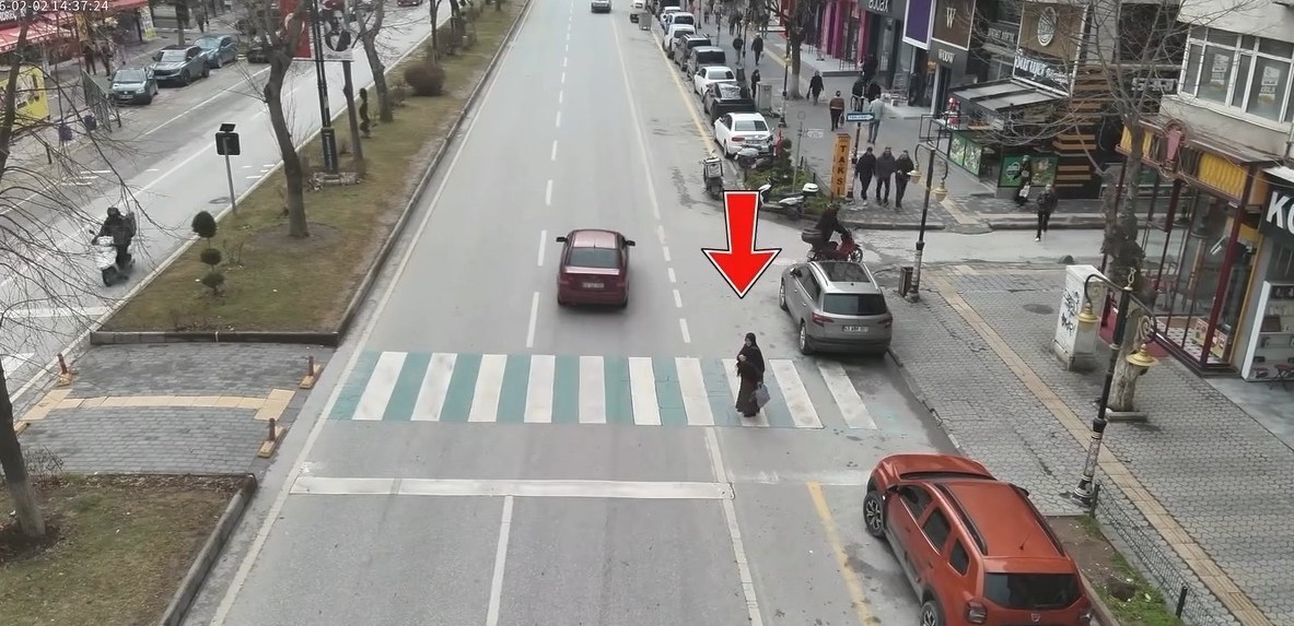 Kütahya’da dron destekli trafik denetimi, kural ihlali yapan sürücülere ceza