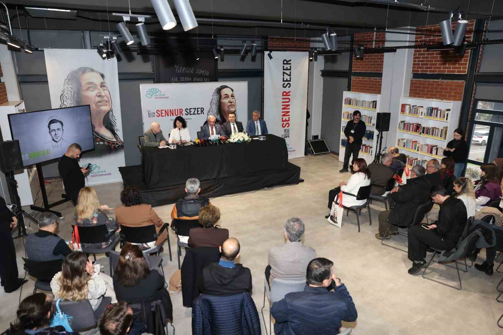 Nilüfer’de 2026 yılının yazarı emeğin ve sokağın şairi Sennur Sezer