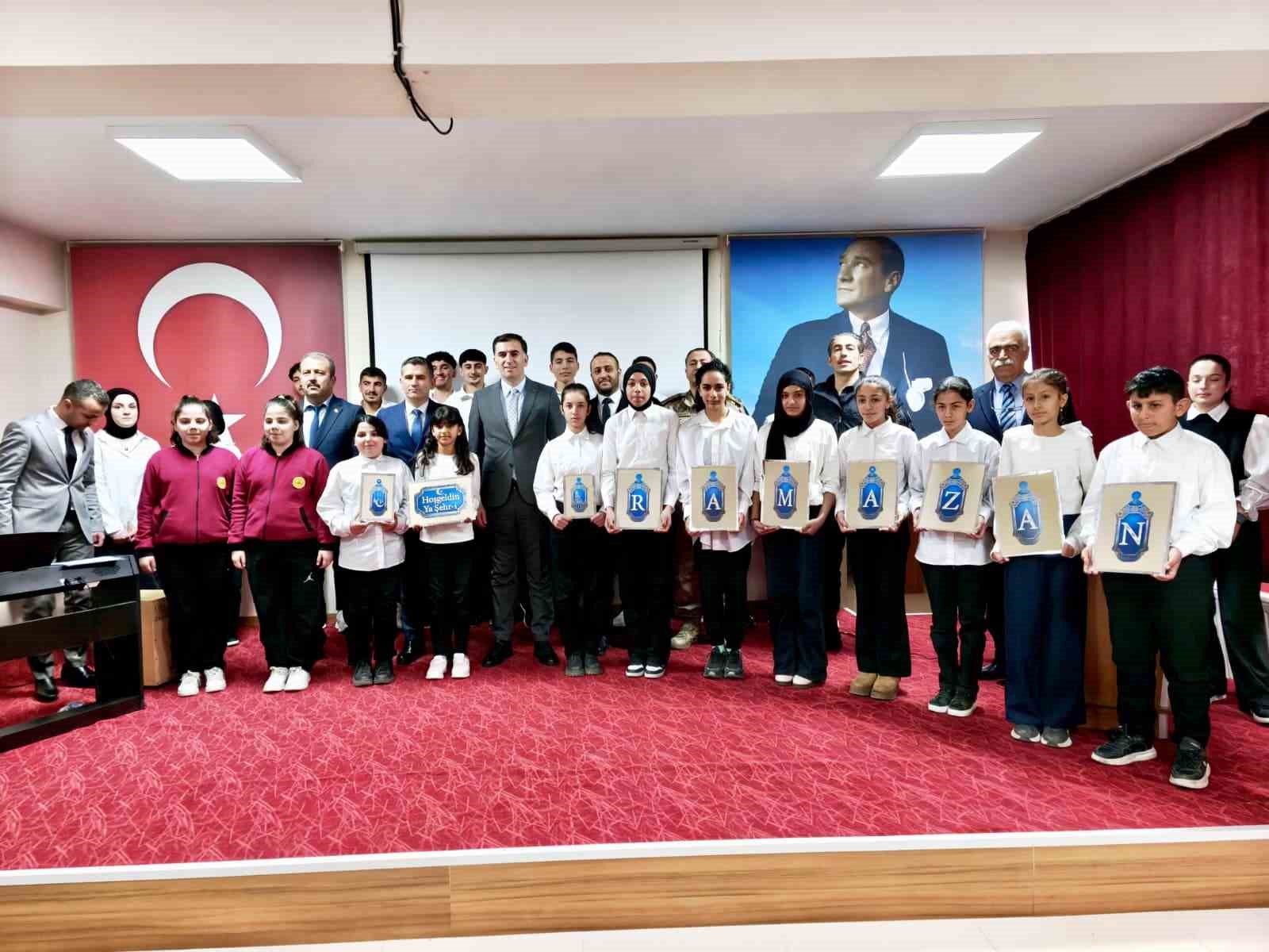 Tunceli’de "Hoş Geldin Ramazan" etkinliği düzenlendi
