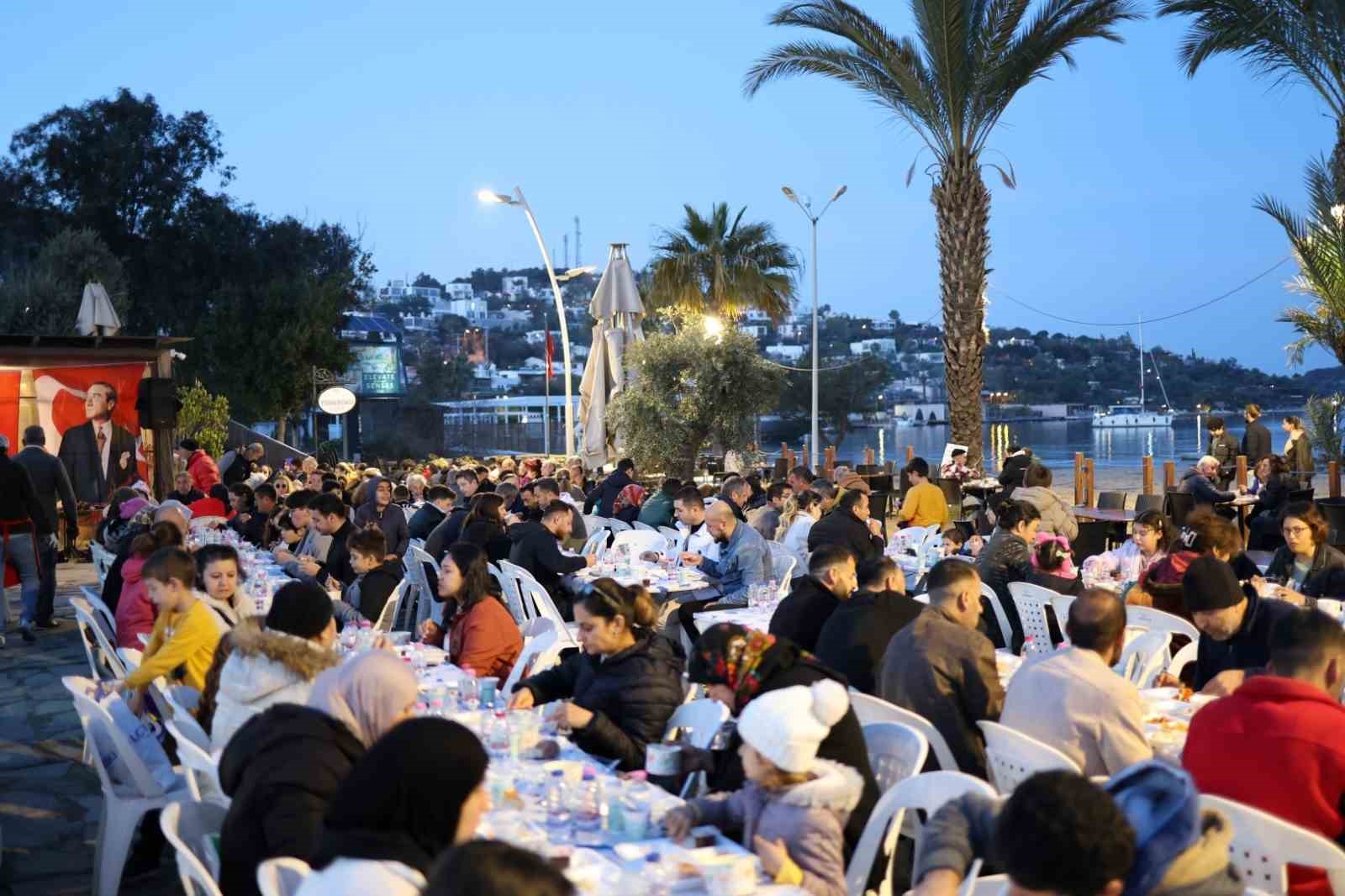 Bodrum Belediyesi’nin iftar programları başlıyor