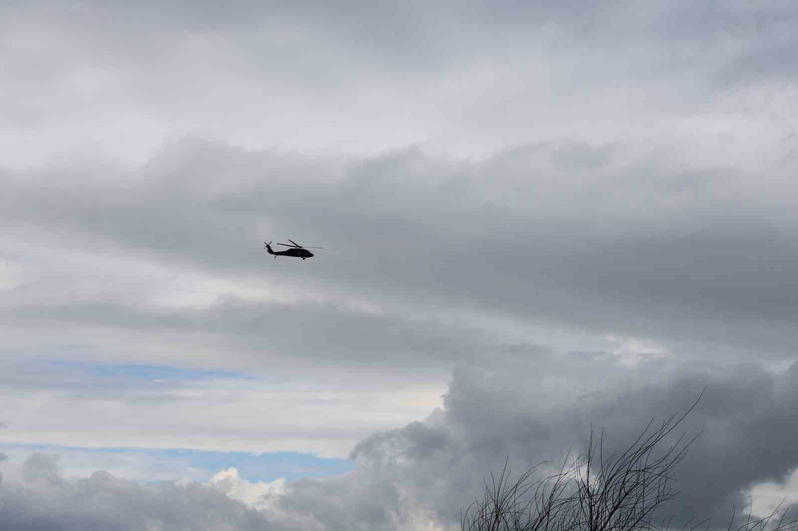 Aydın’da sel mağduru vatandaş helikopterle kurtarıldı