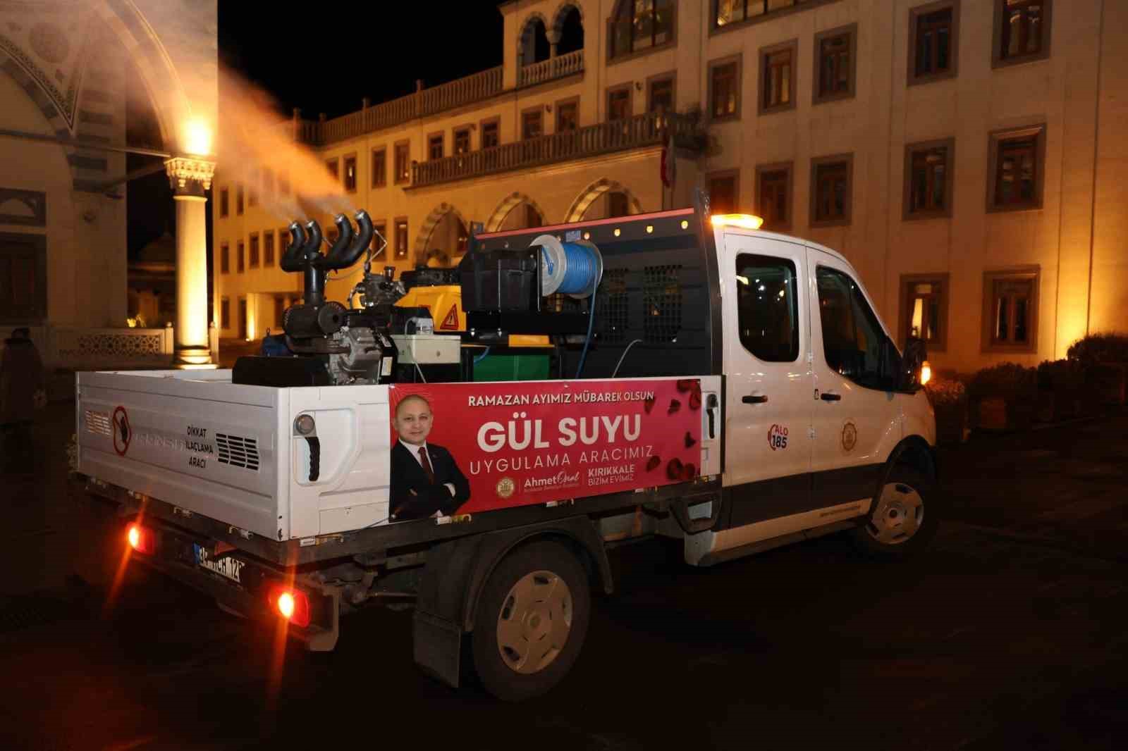 Kırıkkale’de Ramazan ayı gül kokusuyla karşılandı