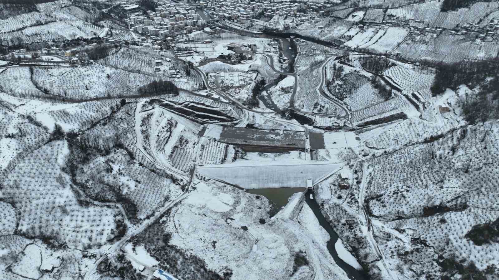 Salıpazarı Barajı inşaatının y&uuml;zde 77&rsquo;si tamamlandı
