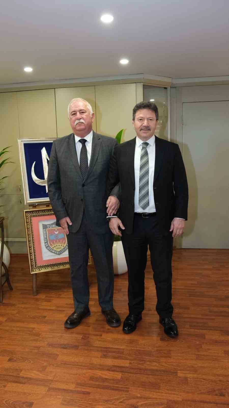 Başkan &Ouml;zmeri&ccedil;, Aydınlı şof&ouml;rlerin sorunlarını dile getirdi
