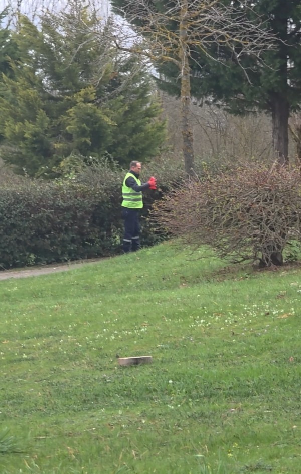 Temizlik iş&ccedil;isi, &ccedil;alılıklar arasında bulduğu T&uuml;rk bayrağını yerde bırakmadı
