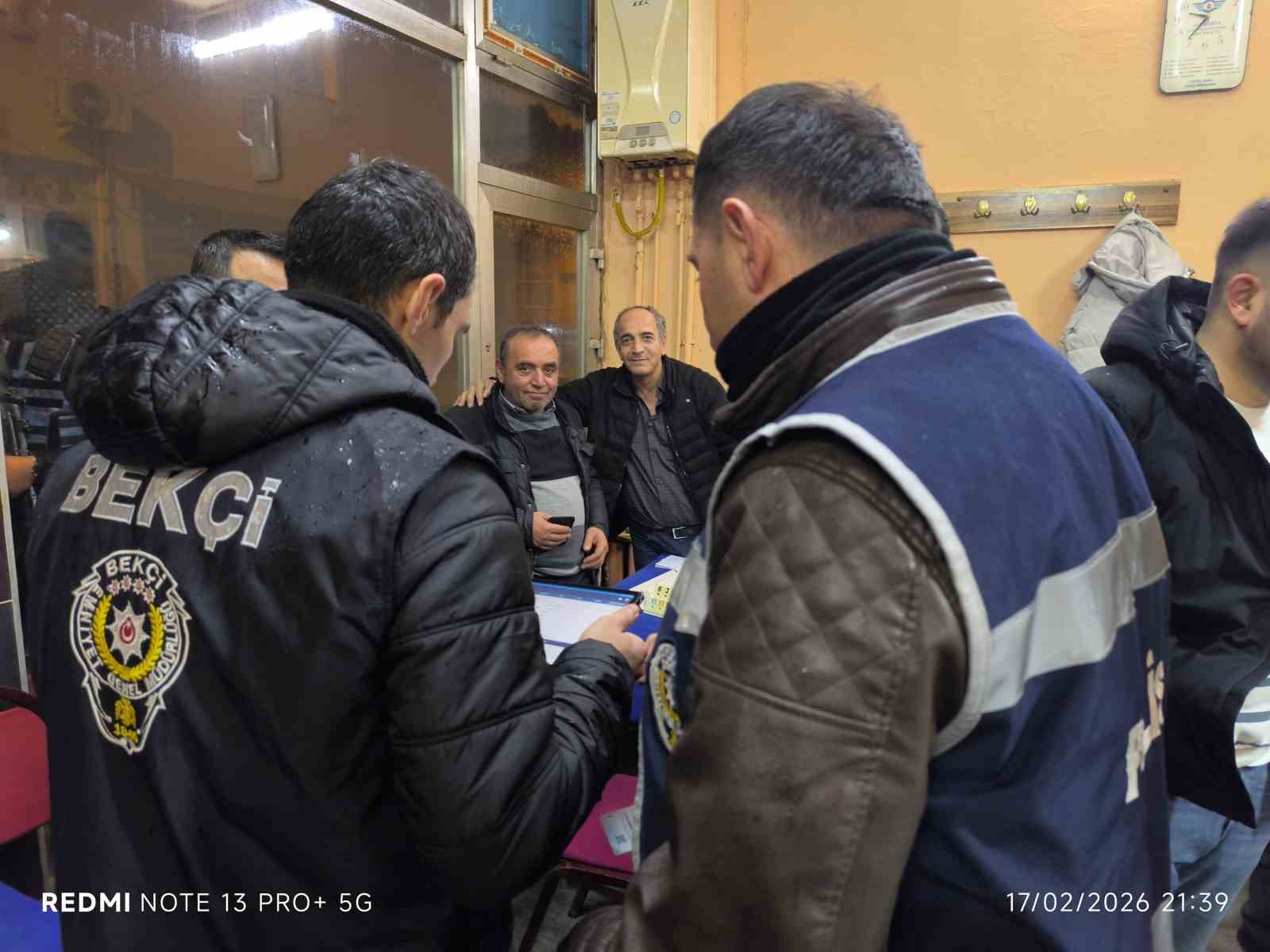 Şuhut’ta umuma açık yerlere yönelik asayiş denetimi