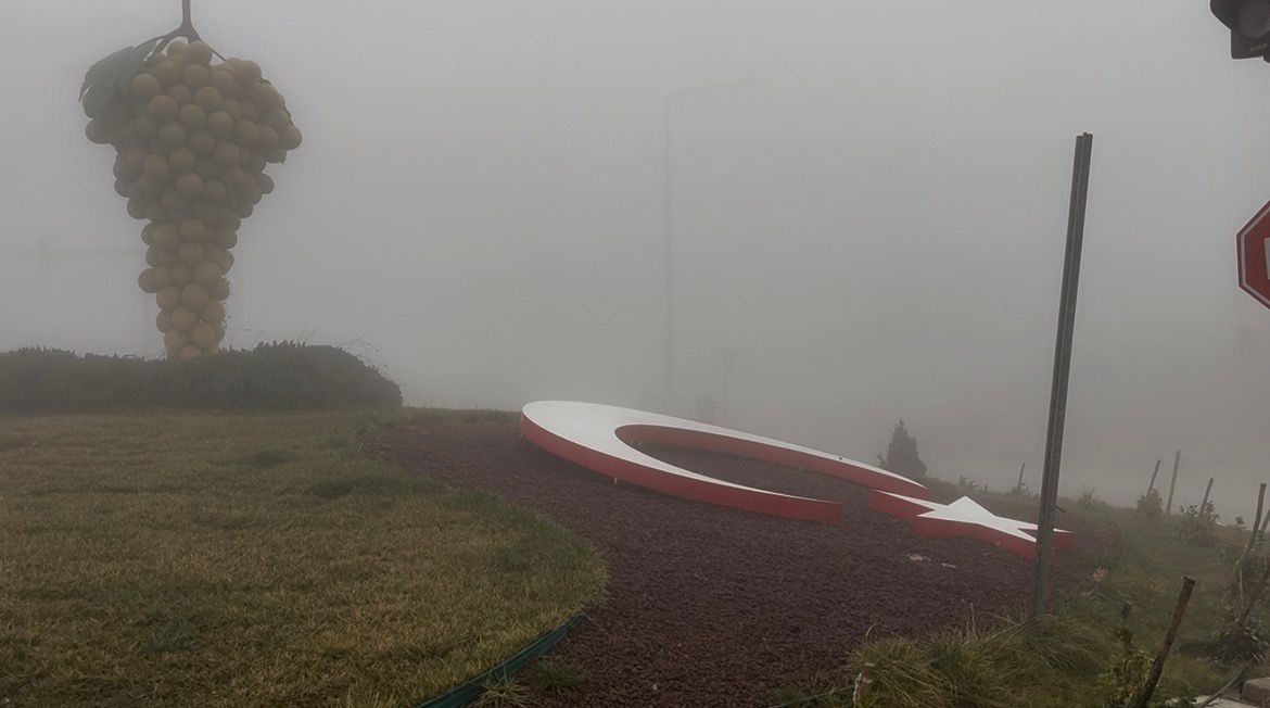 Besni’de yoğun sis hayatı olumsuz etkiledi