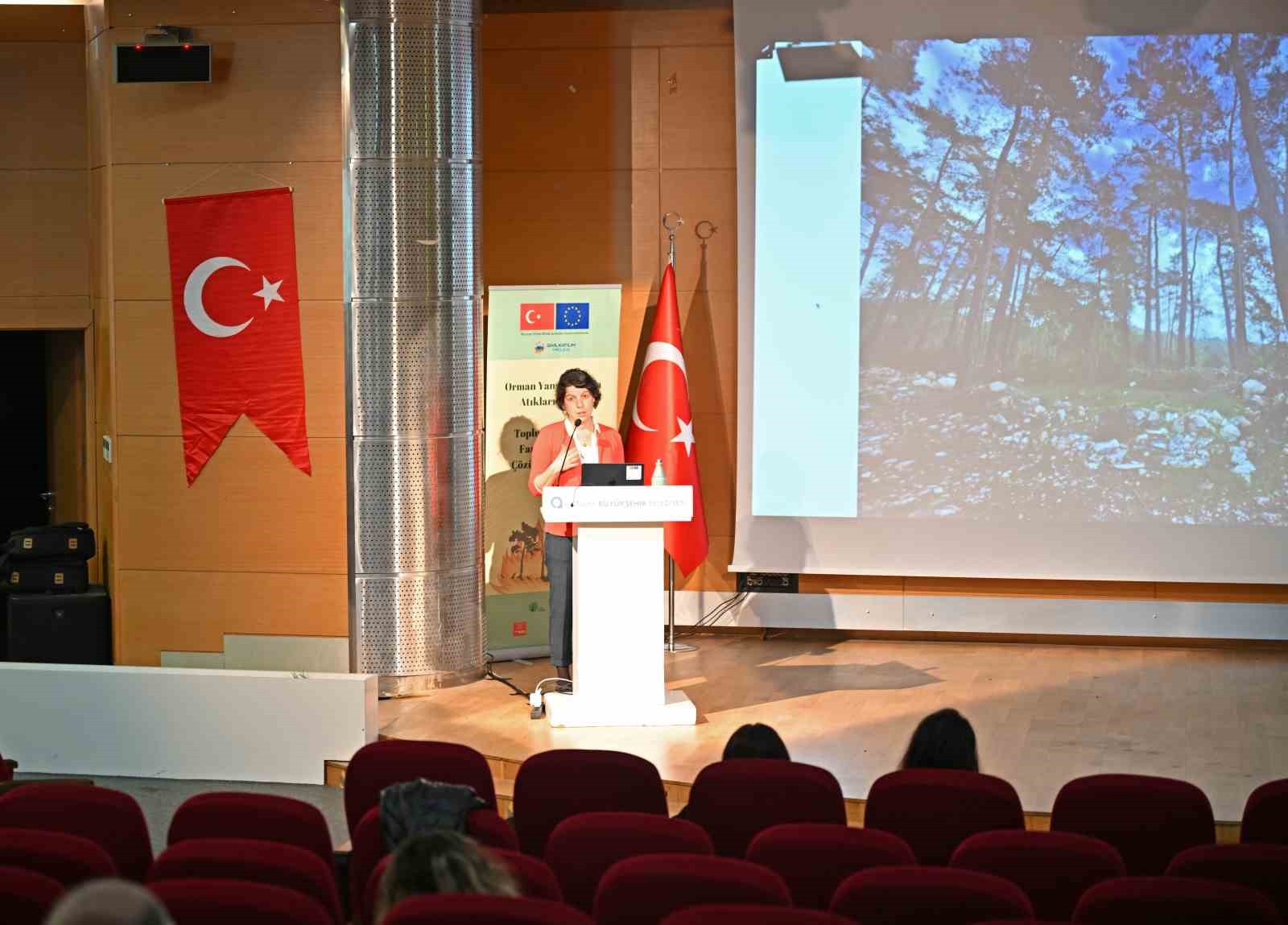 "Orman Yangınlarında Atıkların Rolü" projesinde son toplantı yapıldı
