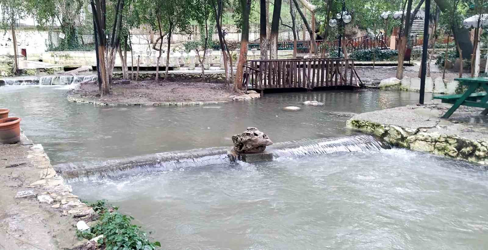 Mesire alanının kuruyan kaynağı tekrar canlandı