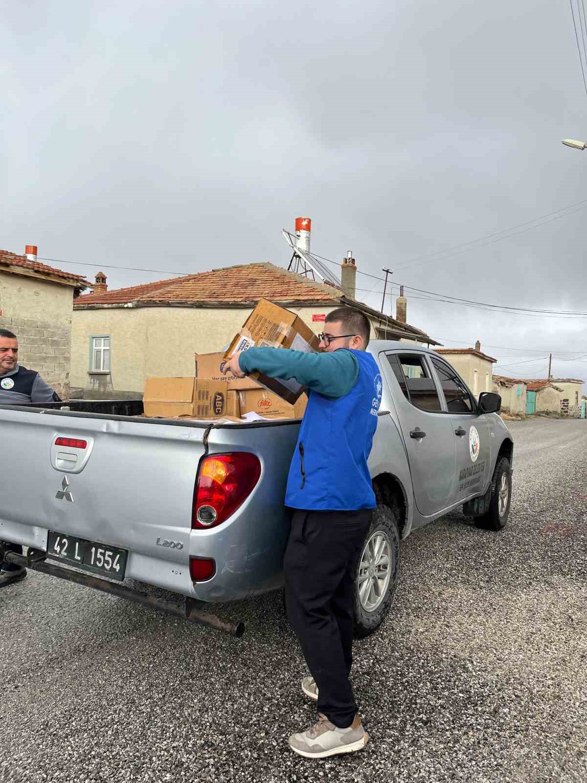 Karapınar&rsquo;da &uuml;&ccedil; okuldan Ramazan&rsquo;da anlamlı dayanışma
