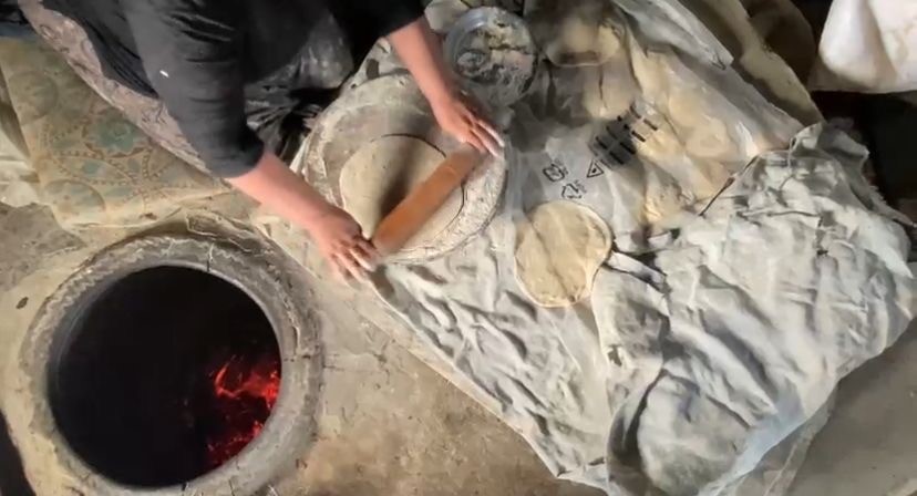 Ağrı’da tandırlar Ramazan için yakıldı
