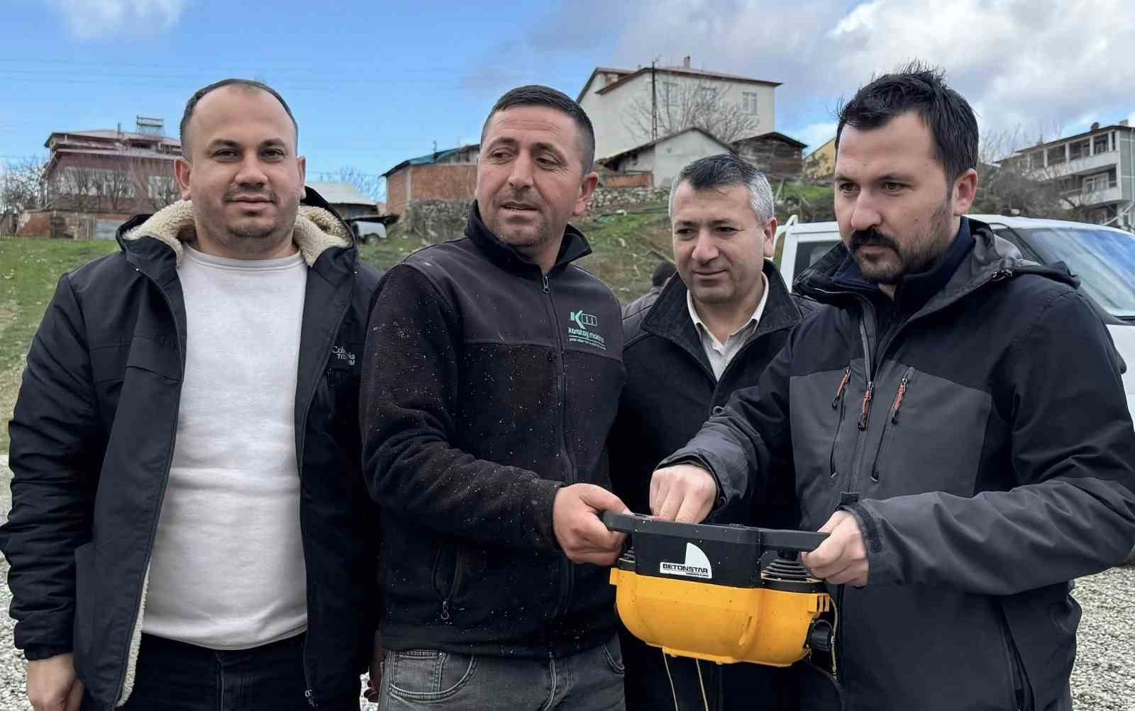 Durağan&rsquo;da 12 dairelik sosyal konut projesinde ilk adım atıldı
