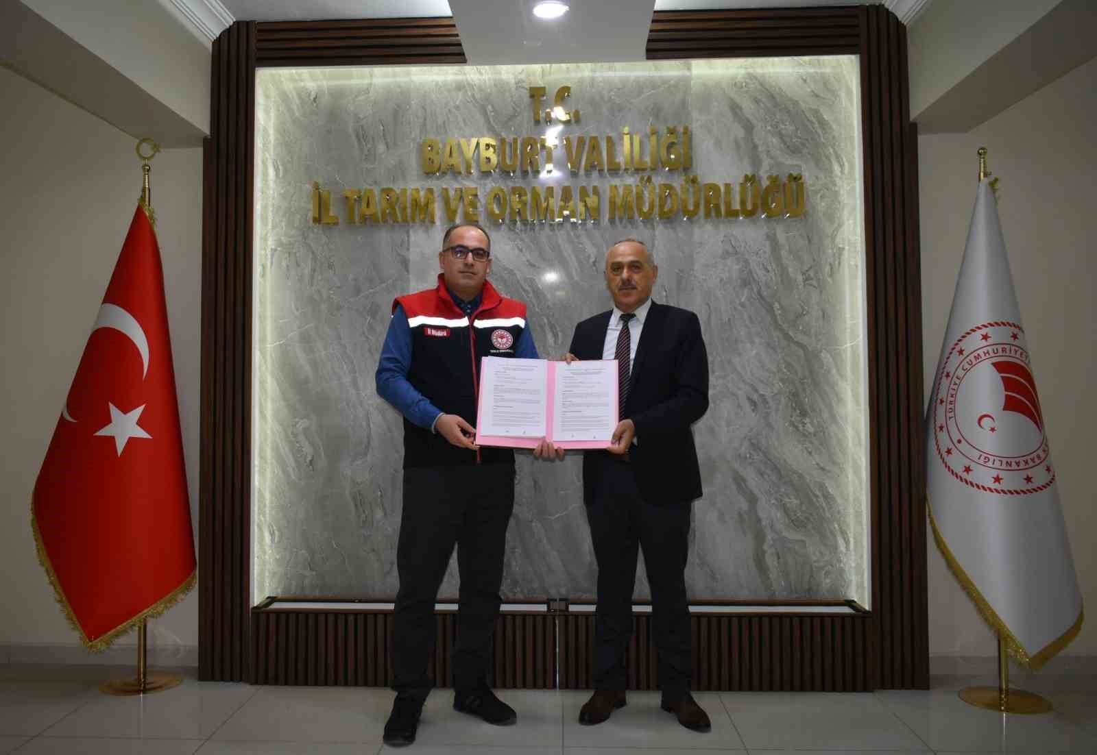 Bayburt&rsquo;ta sosyal hizmet kuruluşlarına tarımsal &uuml;retim desteği
