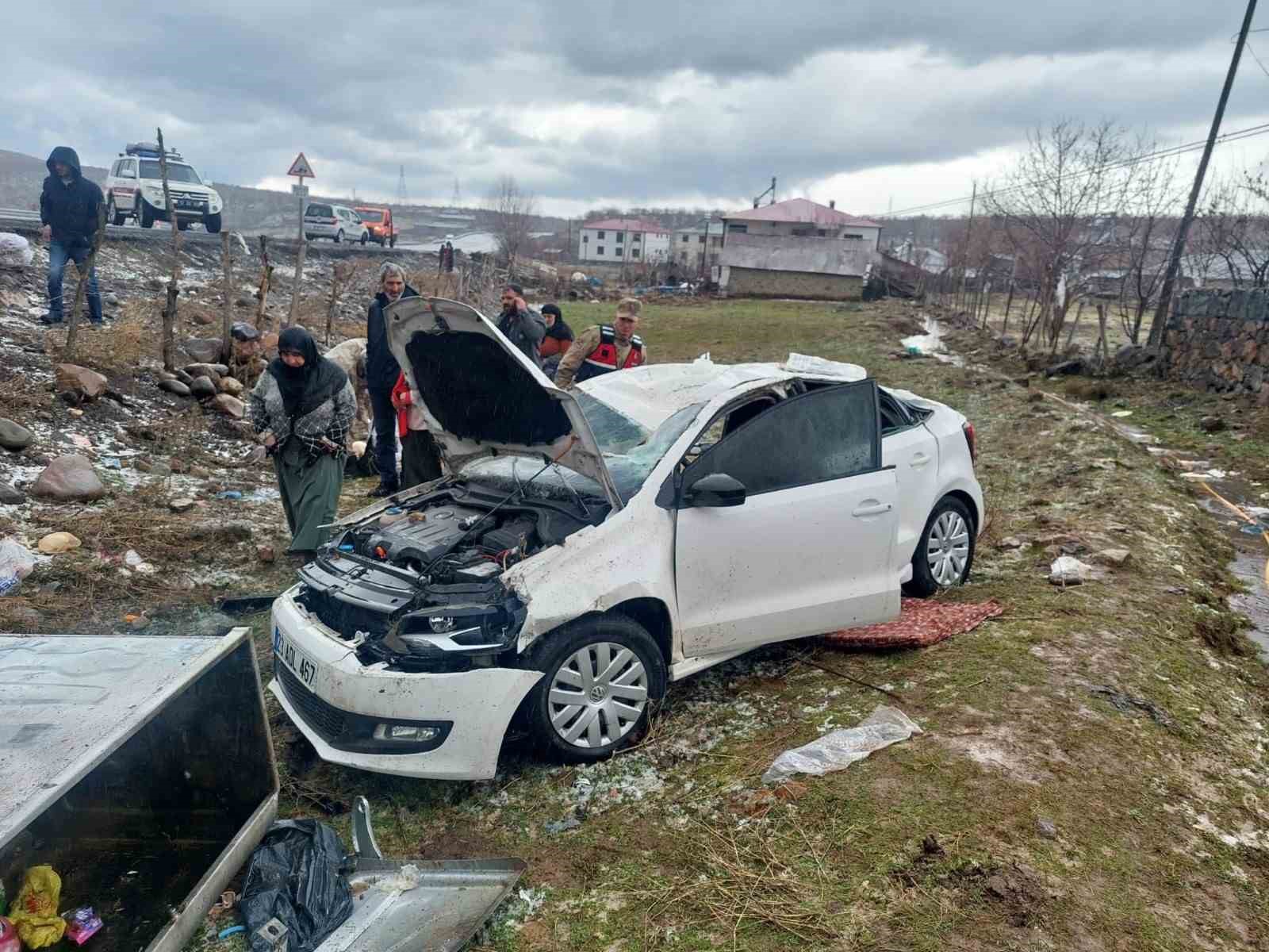Bingöl’de trafik kazası: 7 yaralı