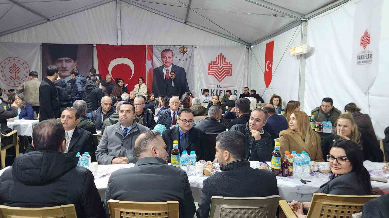 Tunceli’de Ramazan çadırı kuruldu, ilk iftar yapıldı