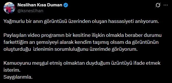 Tercan Kaymakamı Duman&rsquo;dan "şemsiye" g&ouml;r&uuml;nt&uuml;lerine a&ccedil;ıklama
