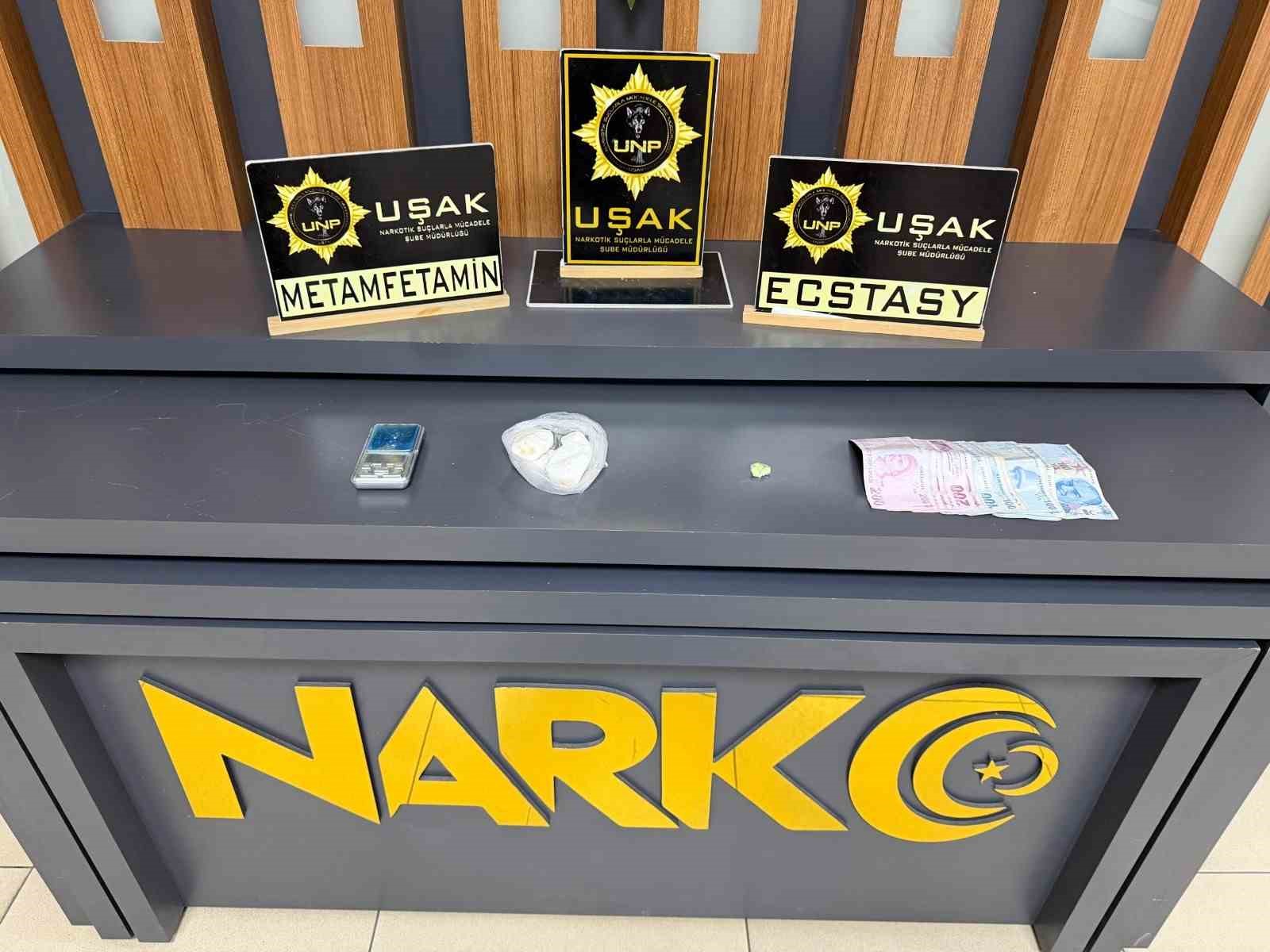 Uşak’ta narkotik ekiplerinden zehir tacirlerine darbe: 14 tutuklama