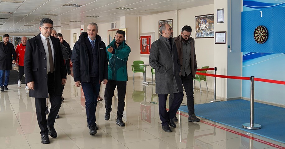 European University Sports Association Genel Sekreteri ETÜ’yü ziyaret etti