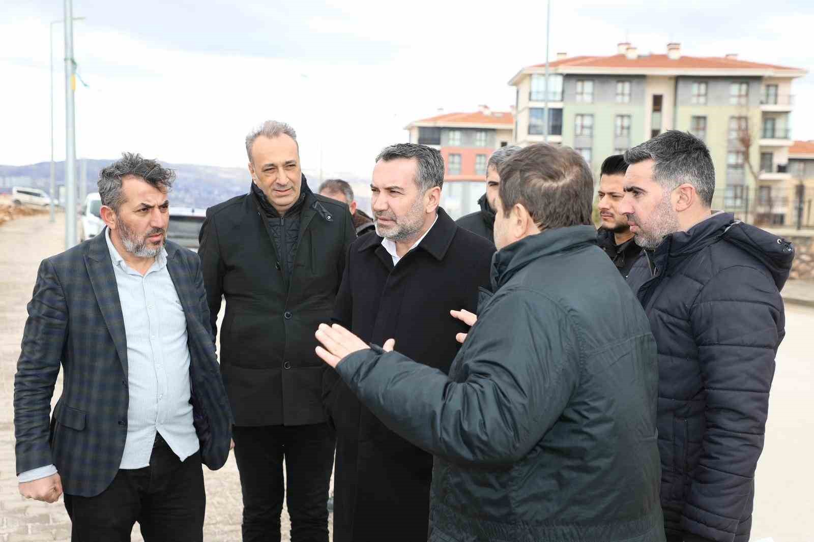 Başkan Şerifoğulları, Seyir Yolu Projesi çalışmalarını inceledi