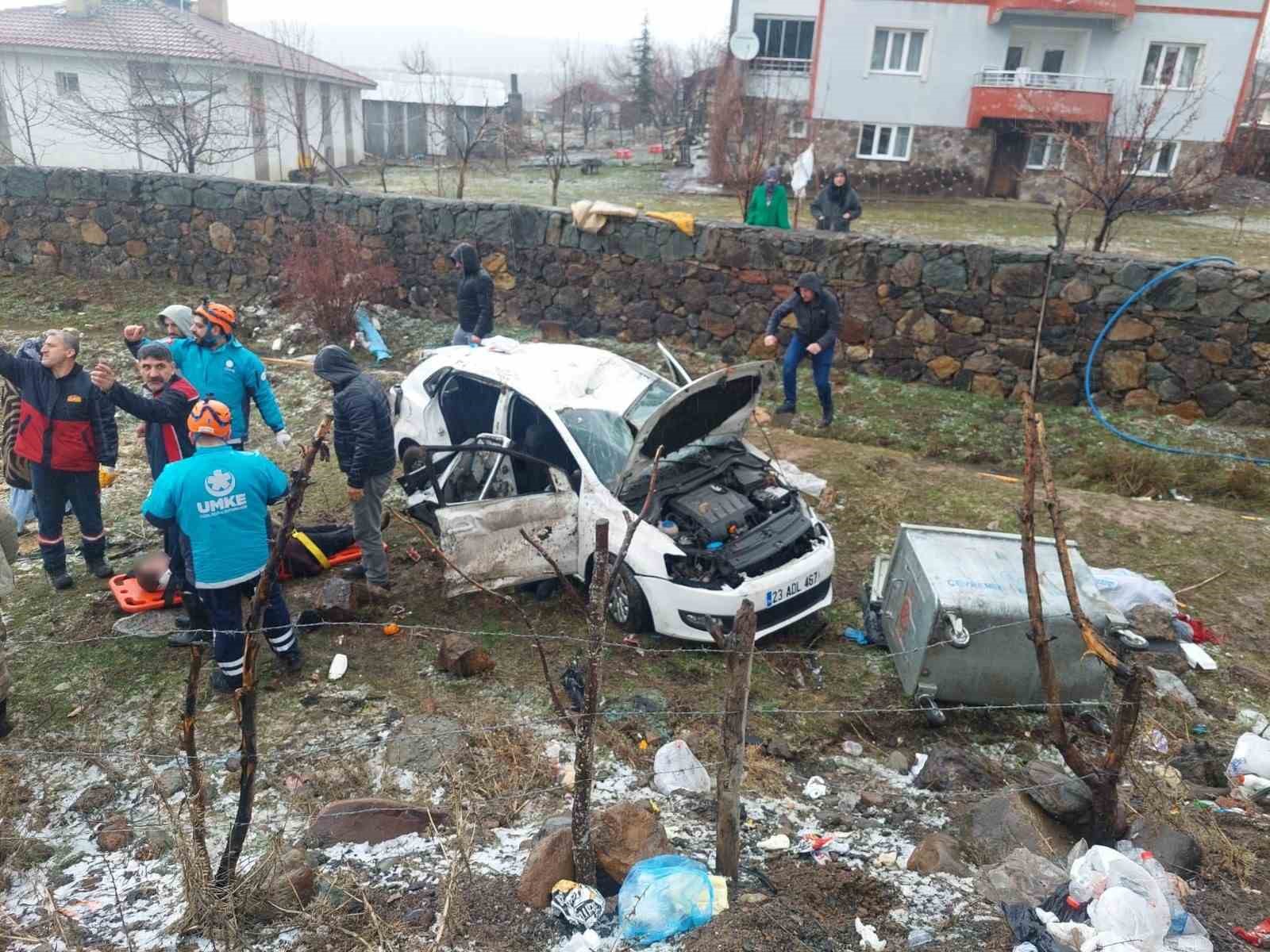 Bing&ouml;l&rsquo;de trafik kazası: 7 yaralı
