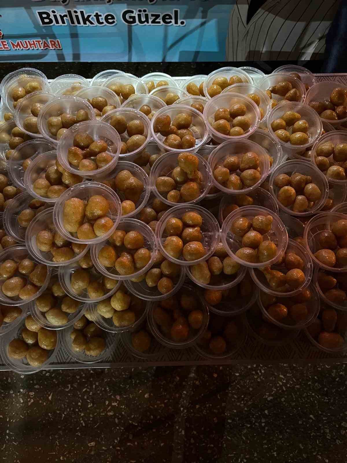 Tokat&rsquo;ta Ramazan sevinci lokmayla paylaşıldı
