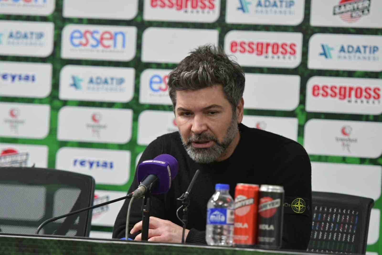 Sakaryaspor - Pendikspor maçının ardından