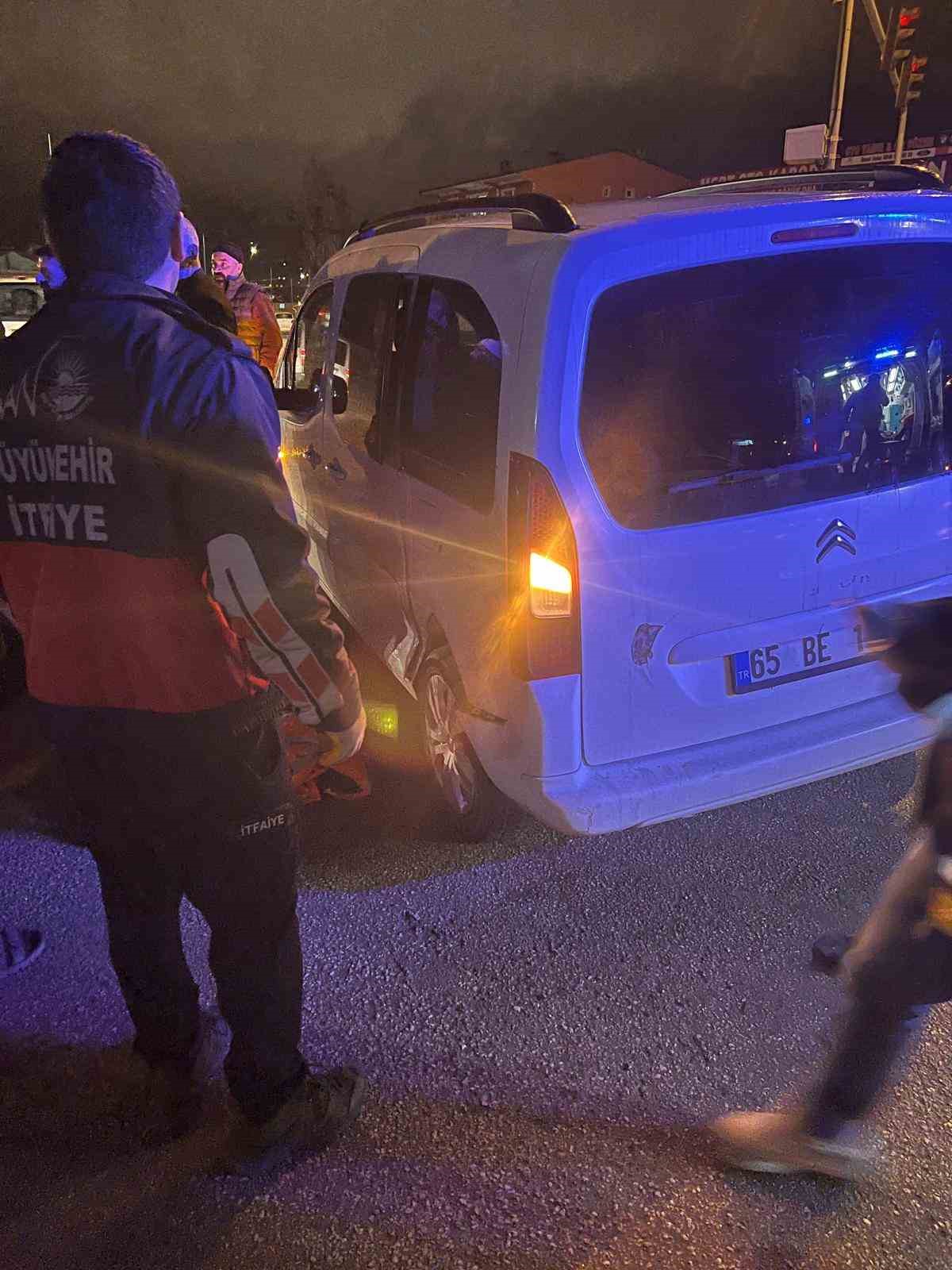 Van&rsquo;da trafik kazası: 1 yaralı
