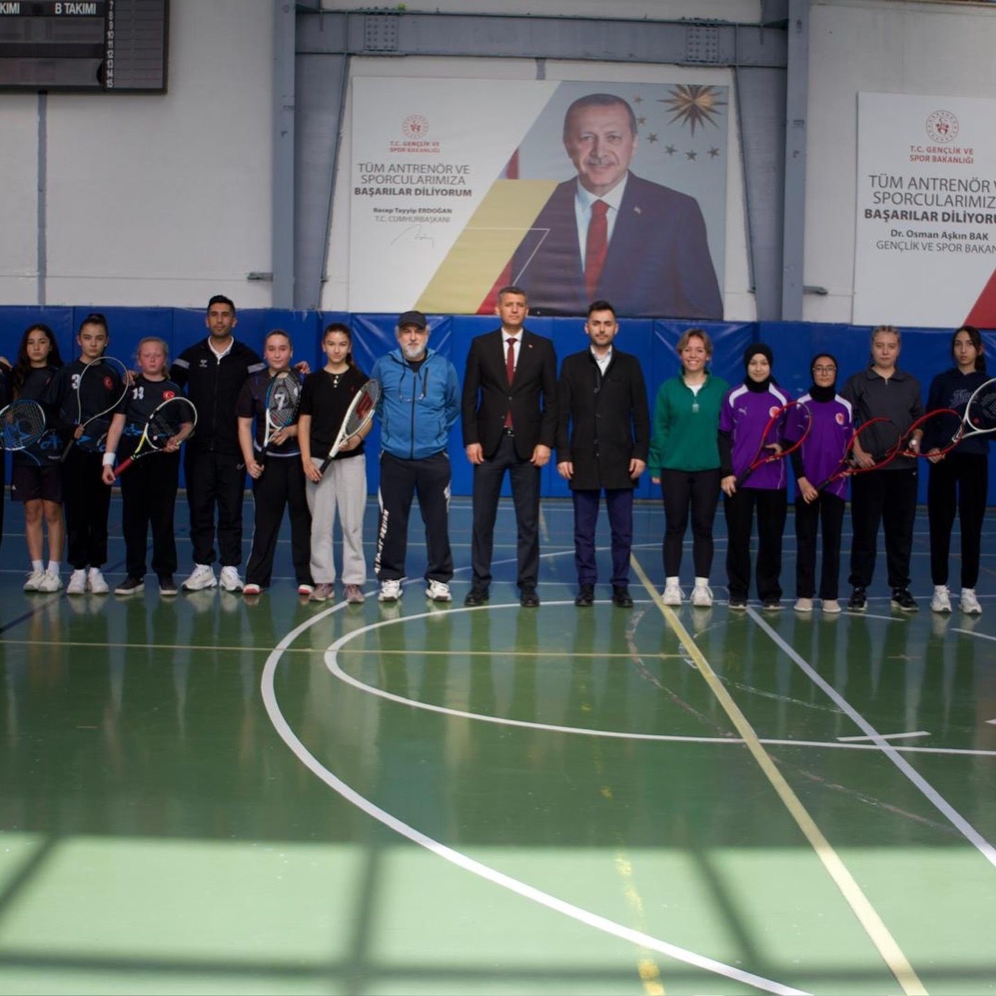 Bilecik’te Okul Yıldızlar Tenis Turnuvası tamamlandı
