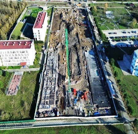 Samsun’da 2 bin kişilik öğrenci yurdunun inşaatı devam ediyor