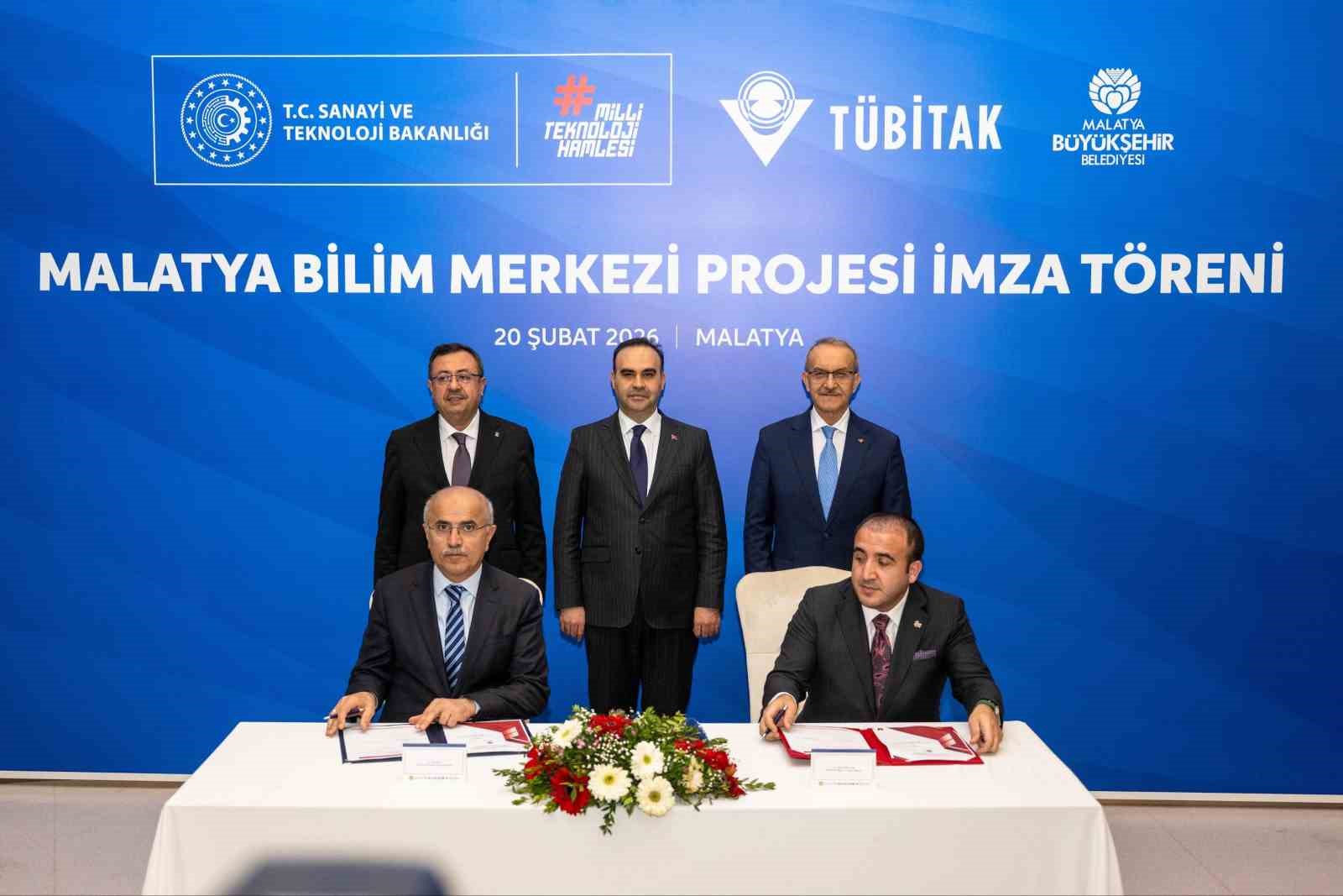 Malatya Bilim Merkezi projesi için imzalar atıldı