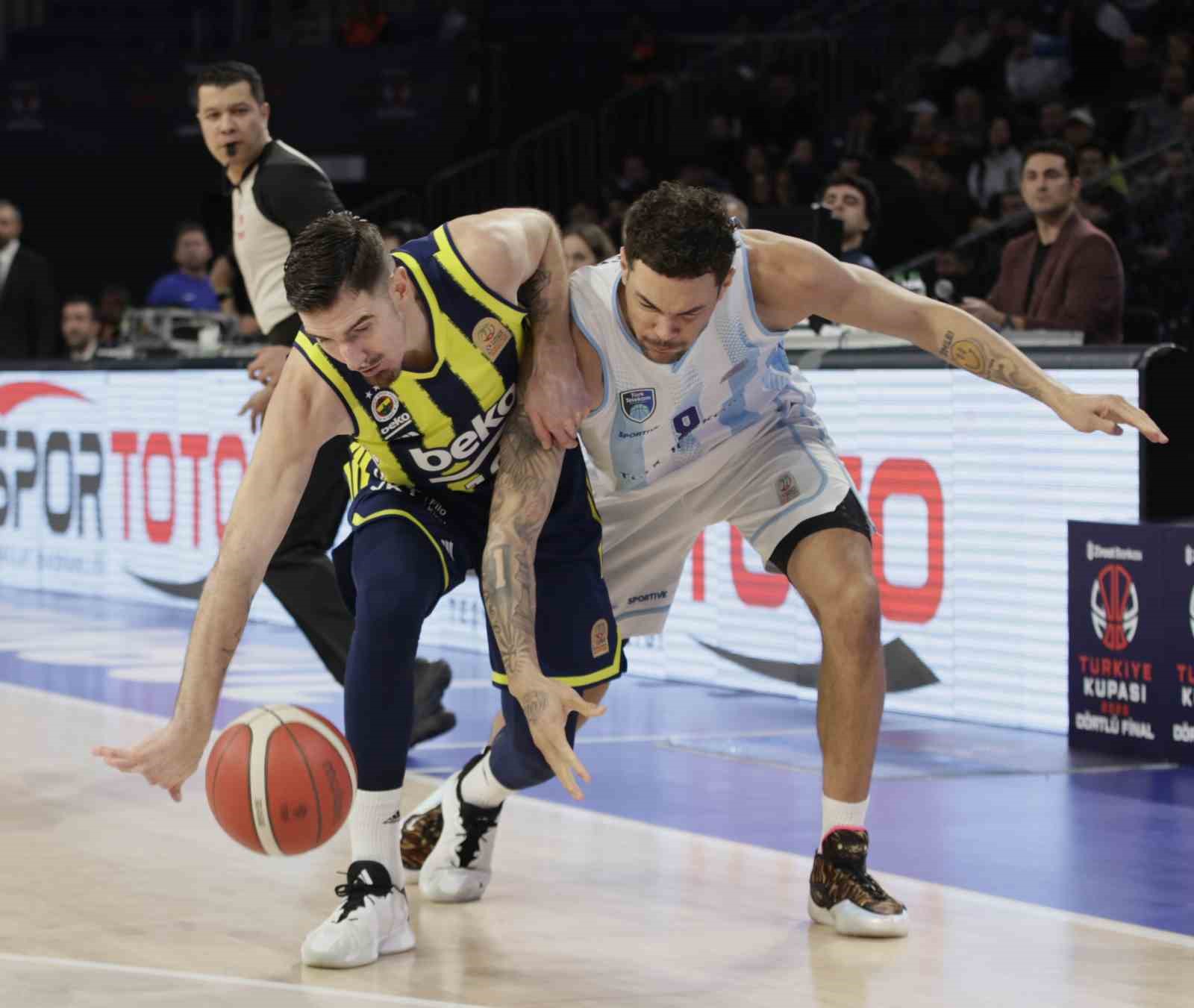 Basketbol Erkekler Ziraat Bankası T&uuml;rkiye Kupası&rsquo;nda finalistler belli oldu
