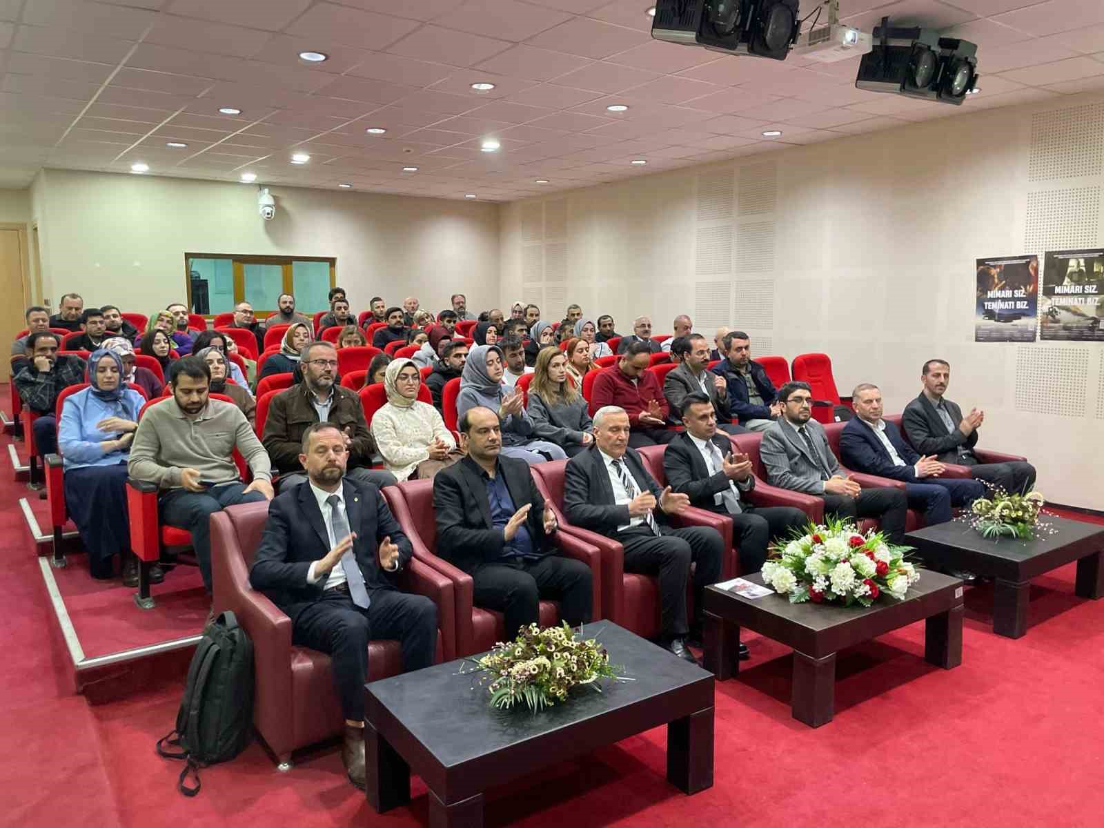 Erzurum&rsquo;da TSK G&uuml;&ccedil;lendirme Vakfı&rsquo;nın faaliyetleri paylaşıldı
