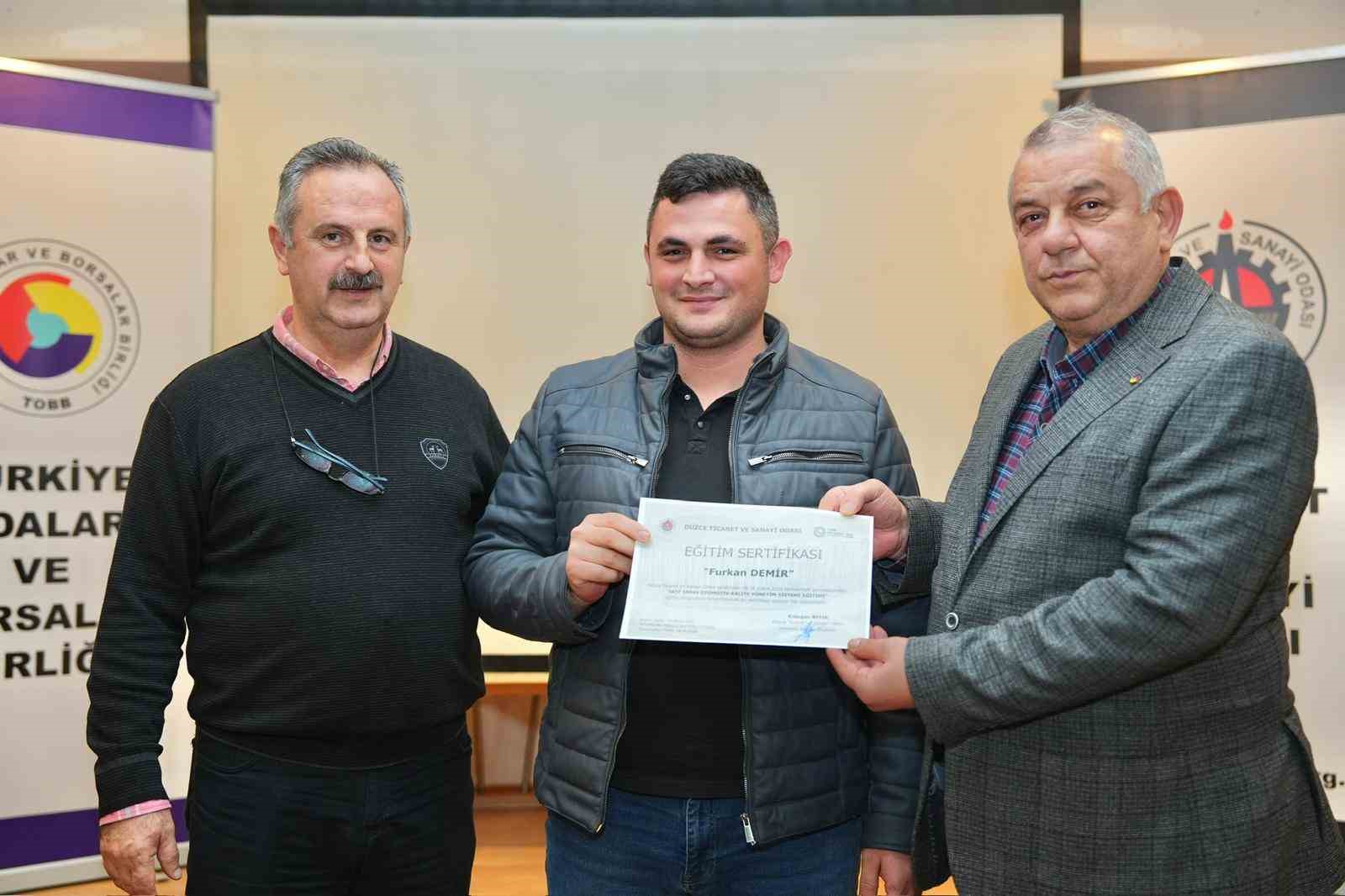 Otomotiv kalite y&ouml;netim sistemi eğitimi ger&ccedil;ekleştirildi
