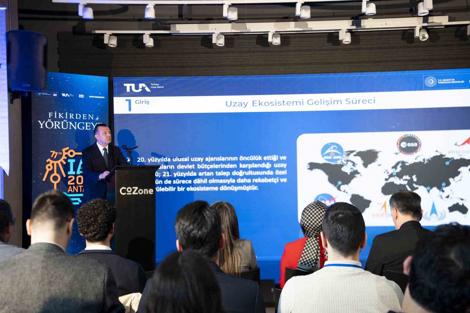 Uzay alanında faaliyet g&ouml;steren girişimler ve kurumlar arası iş birliği g&uuml;&ccedil;leniyor
