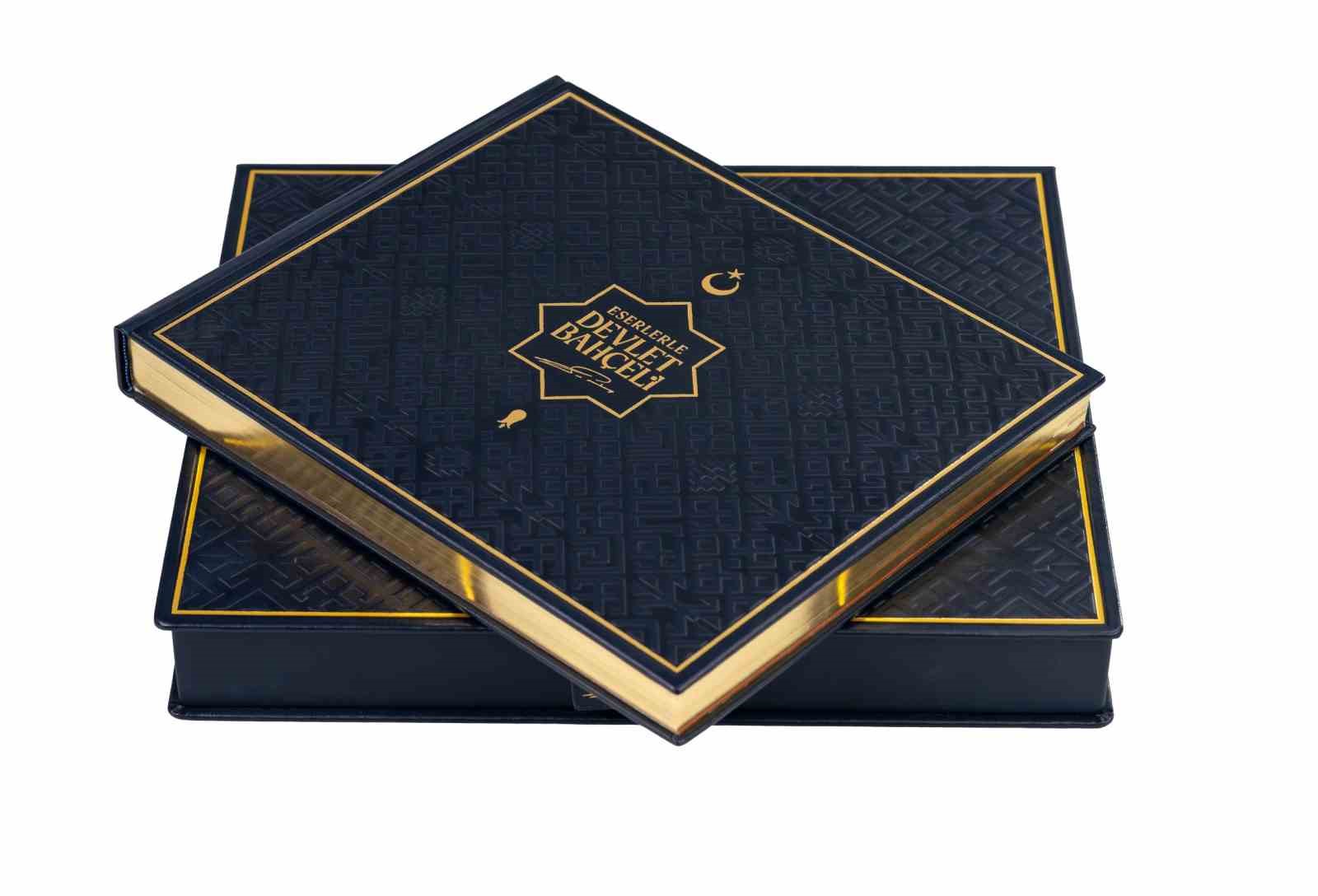 &lsquo;Eserlerle Devlet Bah&ccedil;eli&rsquo; kitabı kamuoyuna sunuldu
