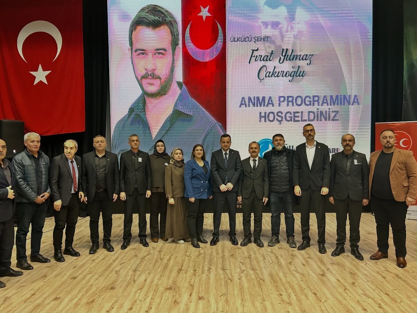 Akşehir’de Fırat Yılmaz Çakıroğlu için anma programı düzenlendi