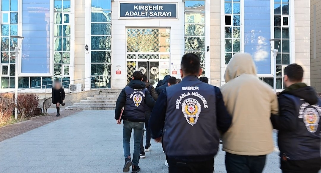 Kırşehir merkezli dolandırıcılık operasyonu: 16 tutuklama