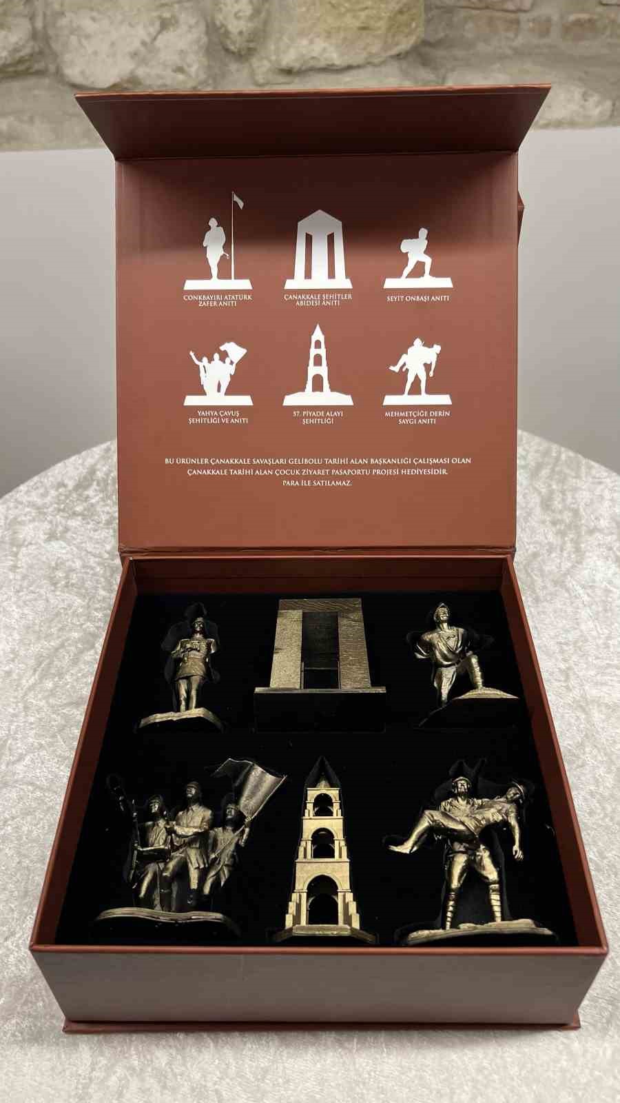 &Ccedil;anakkale Tarihi Alan&rsquo;da &Ccedil;ocuk Ziyaret Pasaportu projesi hayata ge&ccedil;irildi
