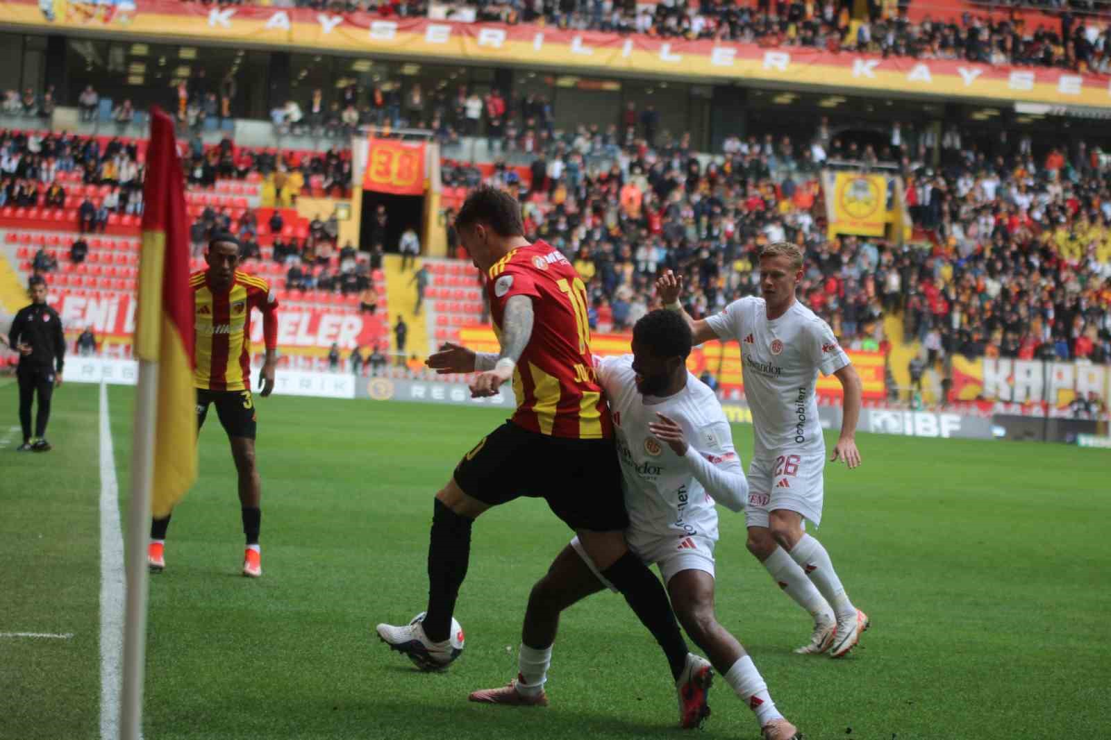 Trendyol Süper Lig: Kayserispor: 0 - Antalyaspor: 0 (Maç devam ediyor)
