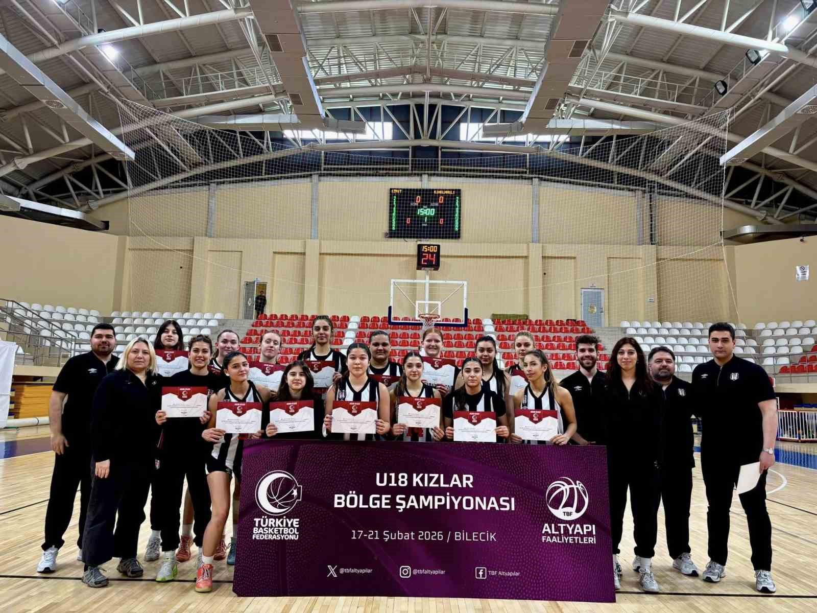 Bilecik&rsquo;te U18 Kızlar 1. B&ouml;lge Şampiyonası tamamlandı
