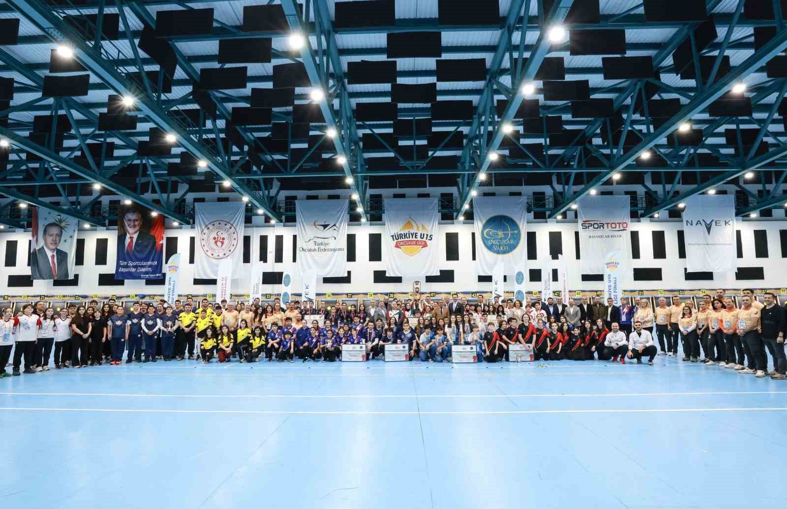 Türkiye U15 Okçuluk Ligi finalleri Samsun’da tamamlandı