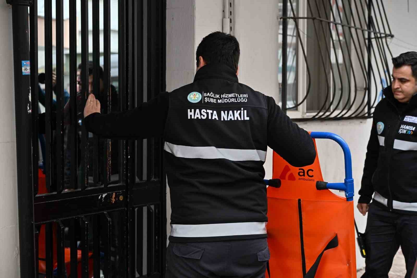 Manisa&rsquo;da hasta nakil filosuna hayırsever desteği
