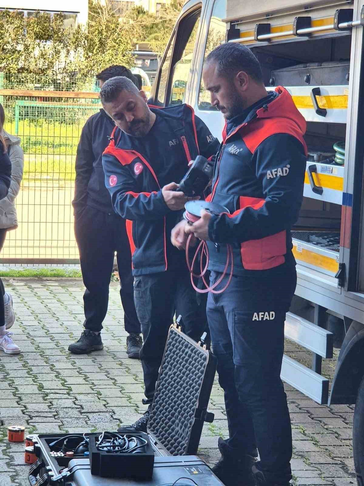 AFAD Aydın&rsquo;da farkındalık eğitimleri s&uuml;r&uuml;yor
