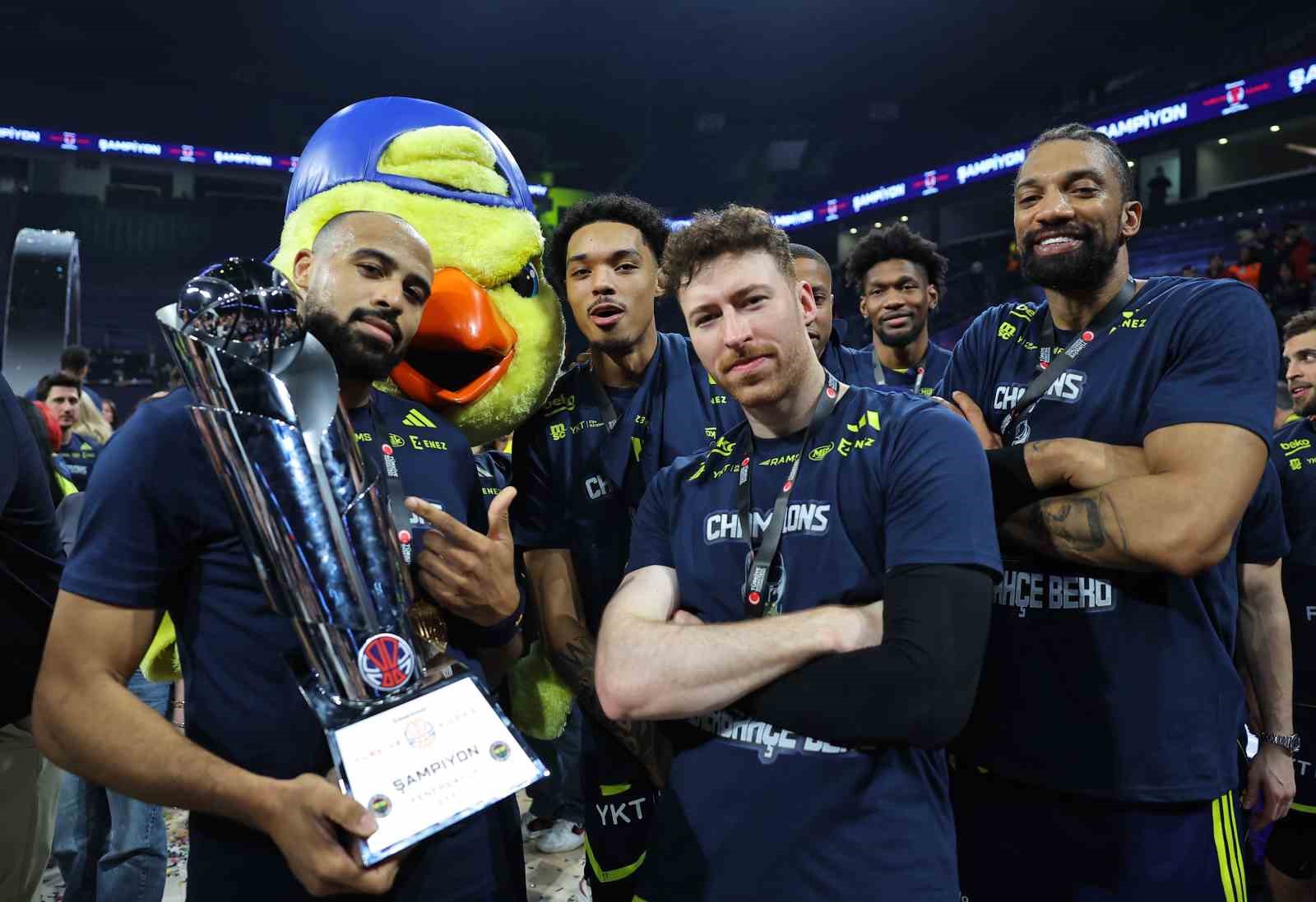 Ziraat Bankası Erkekler Türkiye Kupası üst üste 3. kez Fenerbahçe’nin