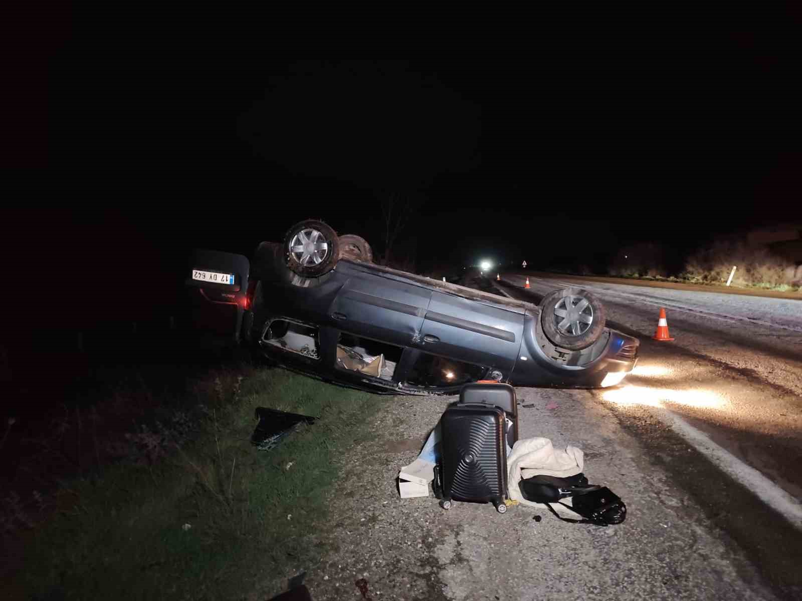 &Ccedil;an&rsquo;da trafik kazası 2 yaralı

