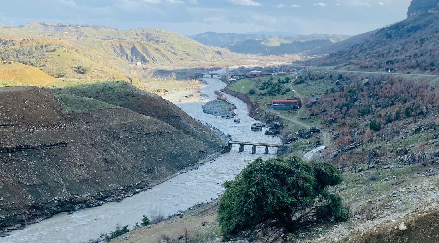 Diyarbakır&rsquo;da yağışların ardından Şakirhan &Ccedil;ayı yeniden hayat buldu
