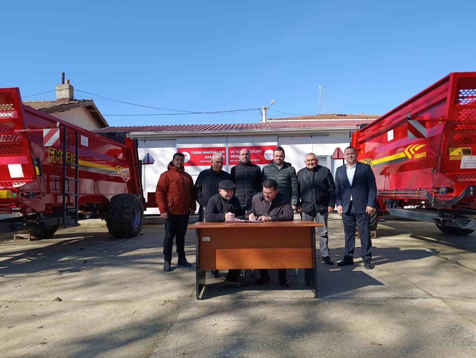 Tekirdağ&rsquo;da &uuml;reticilere iklim dostu destek: 2 adet hayvan g&uuml;bresi dağıtma r&ouml;morku hizmete sunuldu
