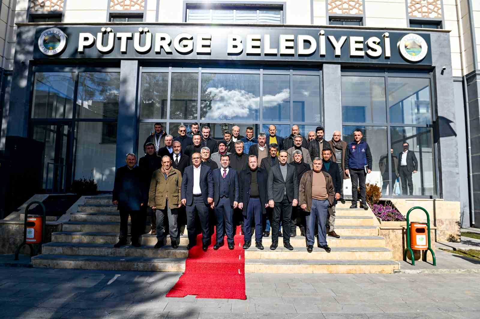 Büyükşehir Belediyesi’nden Pütürge’ye 37 milyon TL’lik yatırım